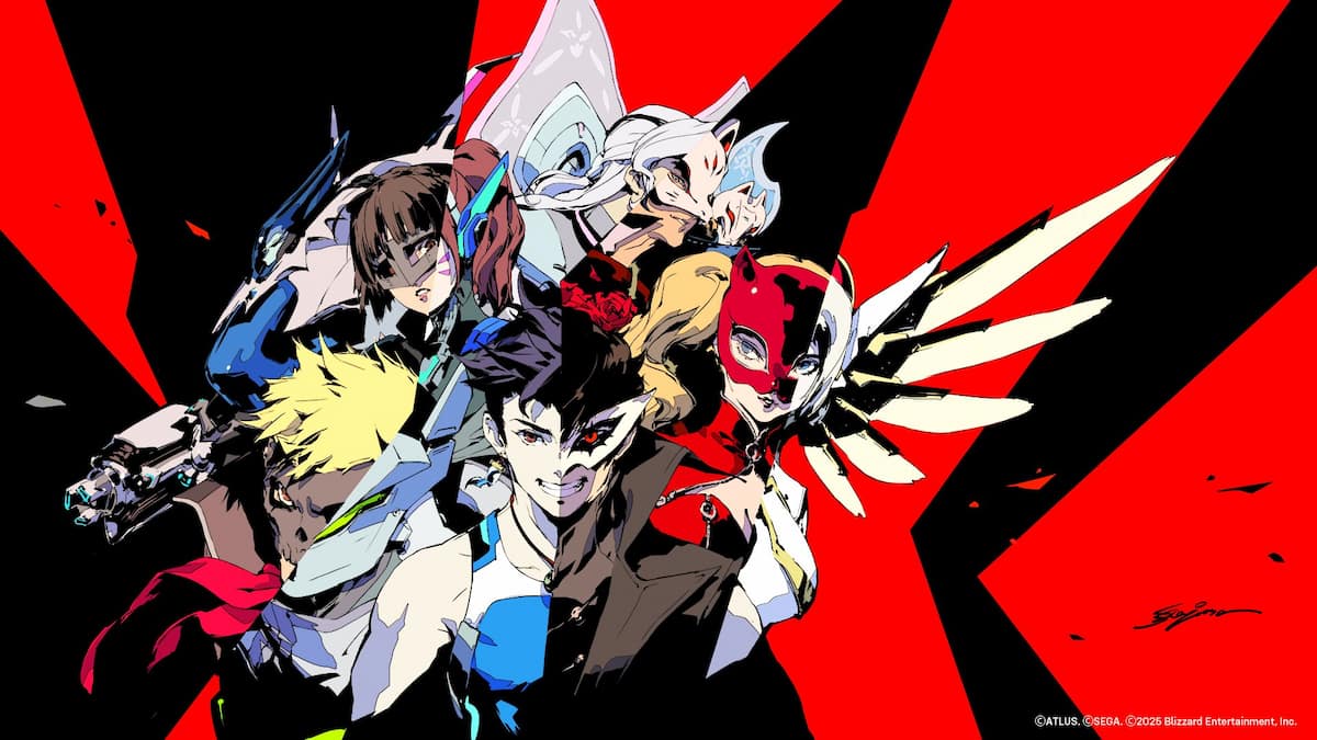 OW2 x Persona collab art