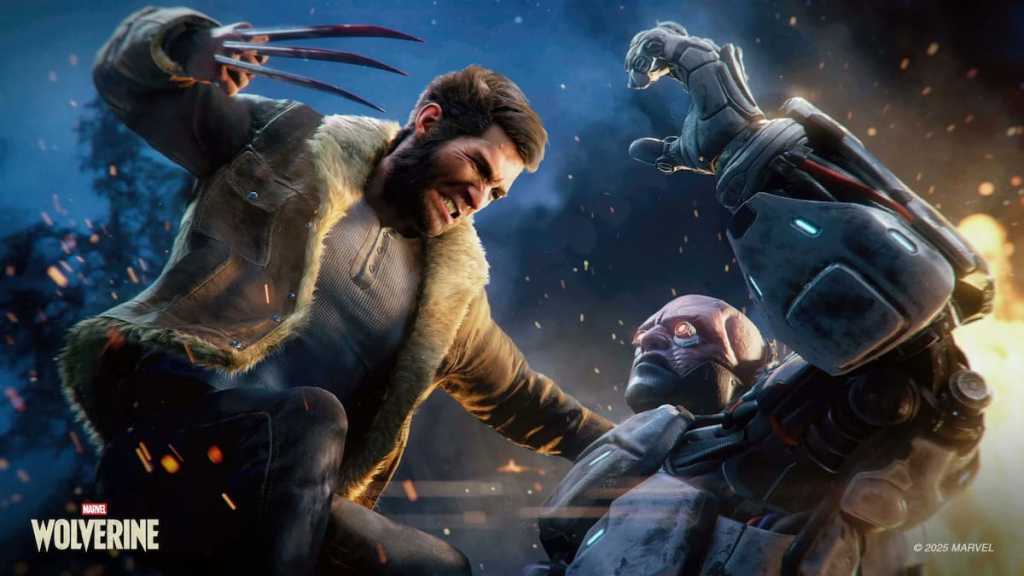 Wolverine PS5 fighting enemies