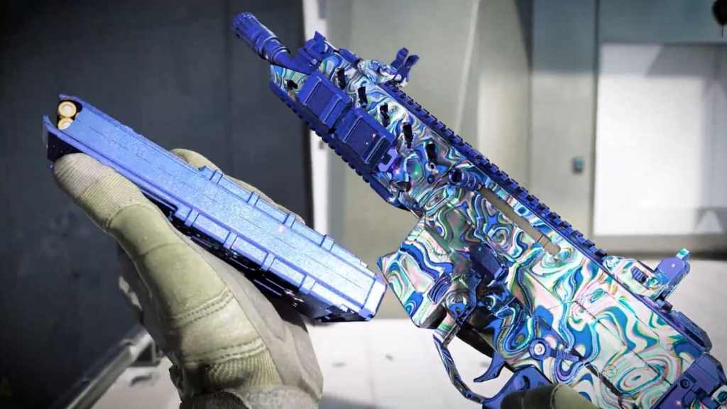 BO7 campaign camo Chroma Flux