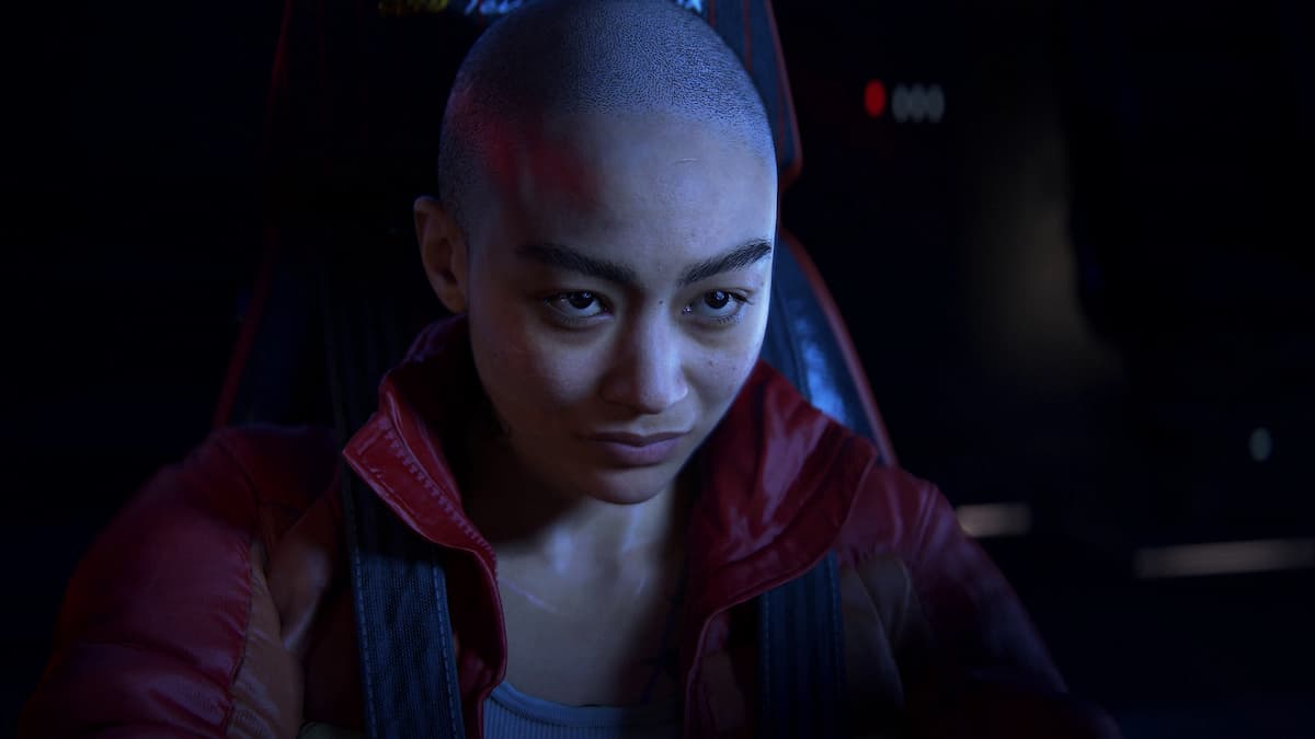 A character watching beyond the camera in Intergalactic: The Heretic Prophet.