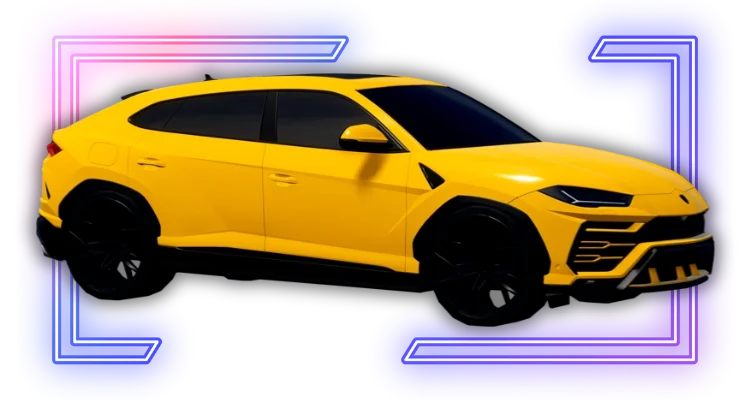 Lambemos Iris car from the Fix It Up Roblox experience.