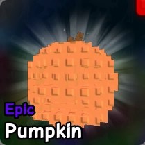 Pumpkin plant from Plants vs Zombies Roblox experience.
