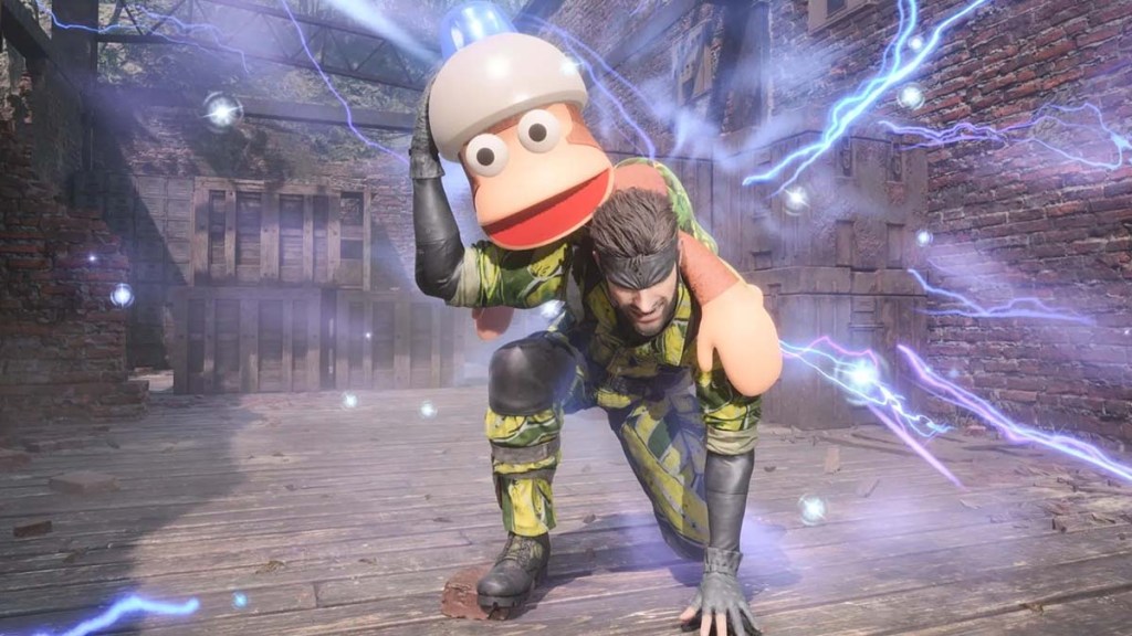 Snake and an ape in Snake vs Monkey