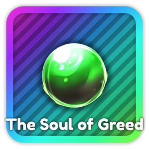 The Soul of Greed from Anime Rangers X Roblox experience.