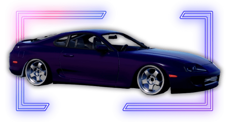 Toyoda Supwa car from the Fix it Up Roblox experience.