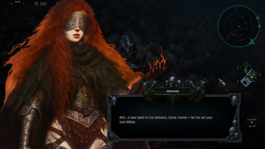 Dark Light Survivor Seraphina character