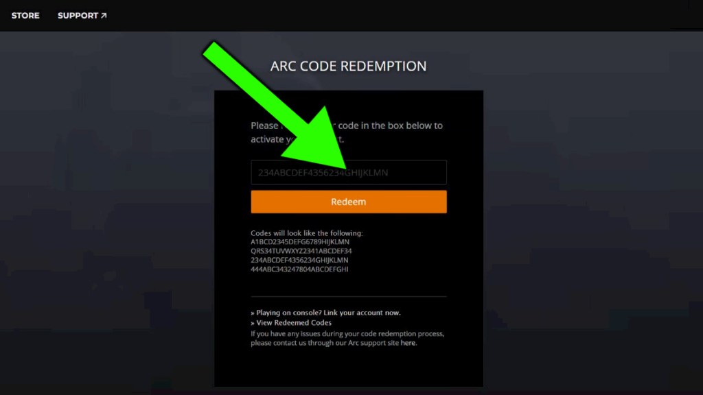How to redeem ARC Raiders codes.