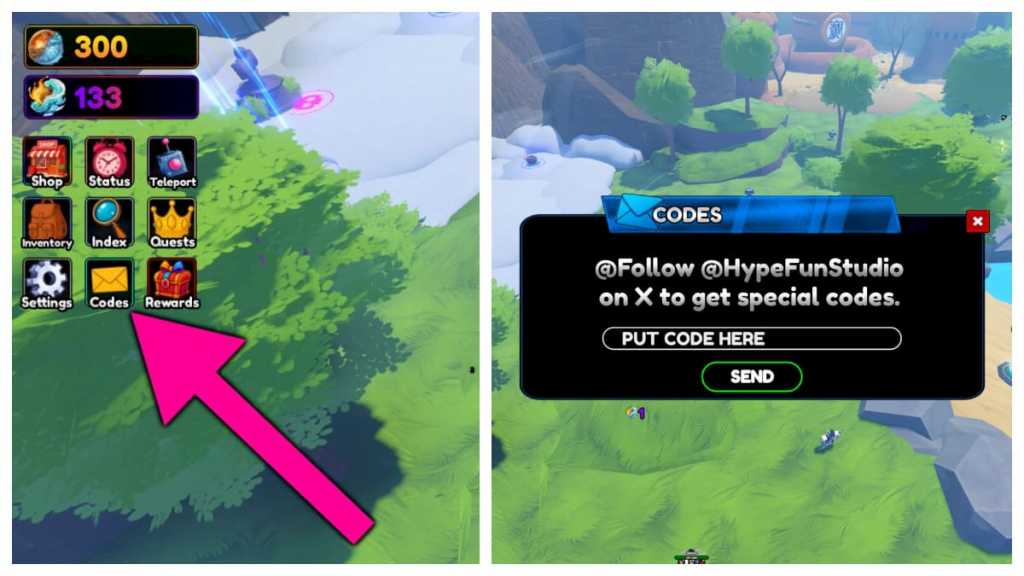 How to redeem Anime Elements codes.