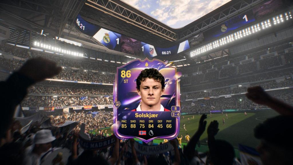 Solksjaer Hero card in FC 26