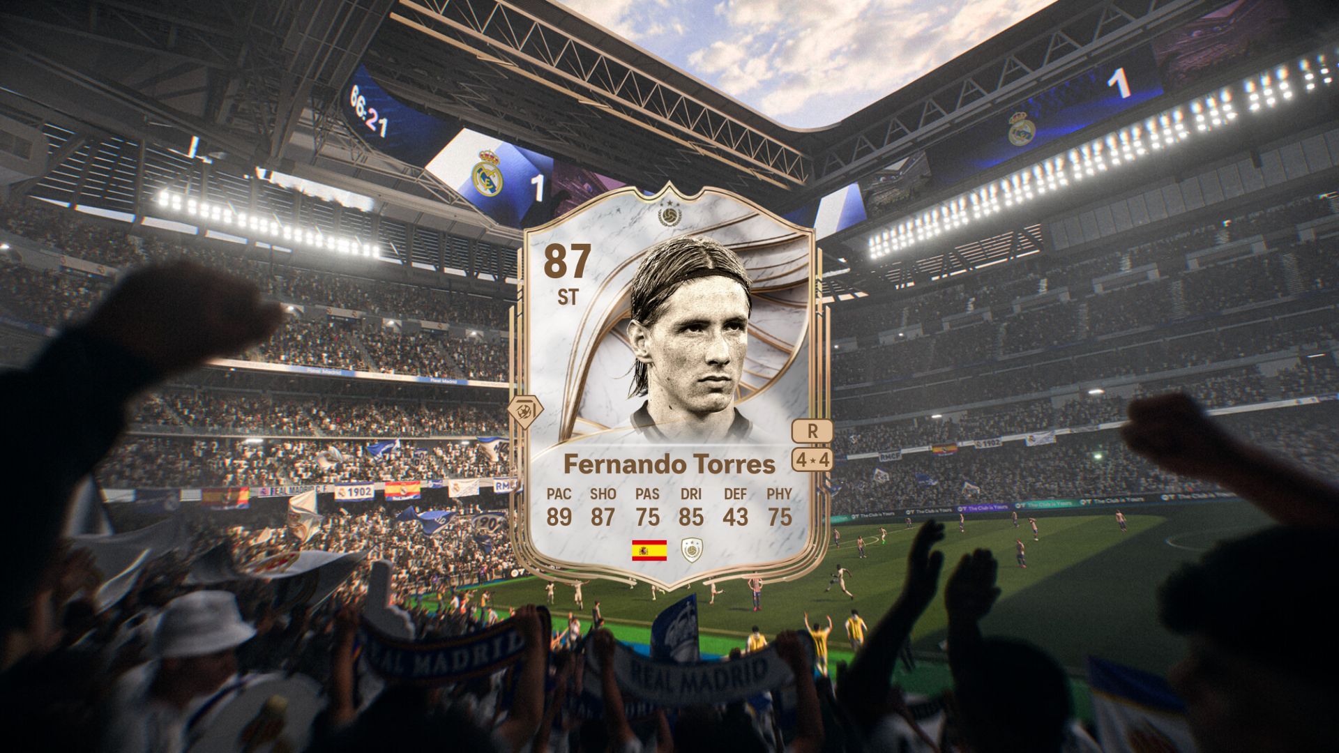 Fernando Torres Base Icon card in FC 26