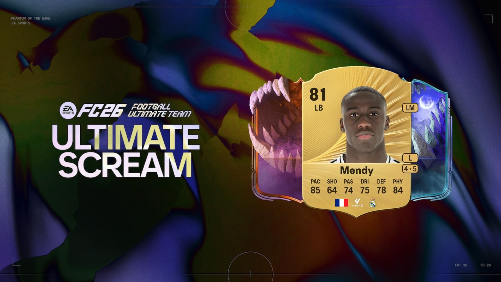 Ferland Mendy as one of the best players for the FC 26 Rise from the Grave evolution