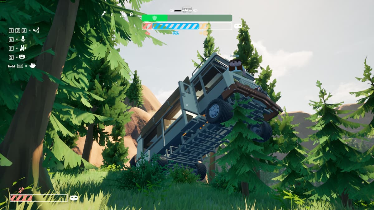 RV stuck in trees in RV There Yet