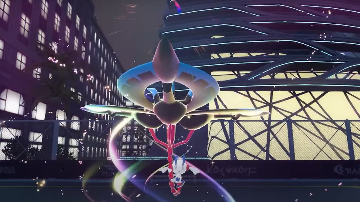 Eternal Floette in Mega form in Legends ZA