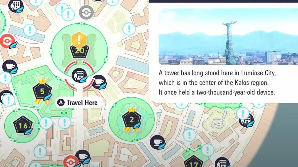 Zygarde location in Legends ZA