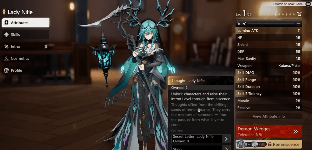 Lady Nifle in Duet Night Abyss