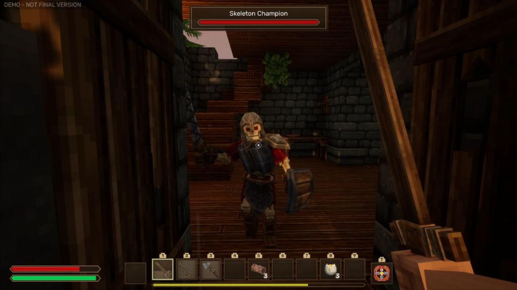 A Skeleton Champion in Everwind.