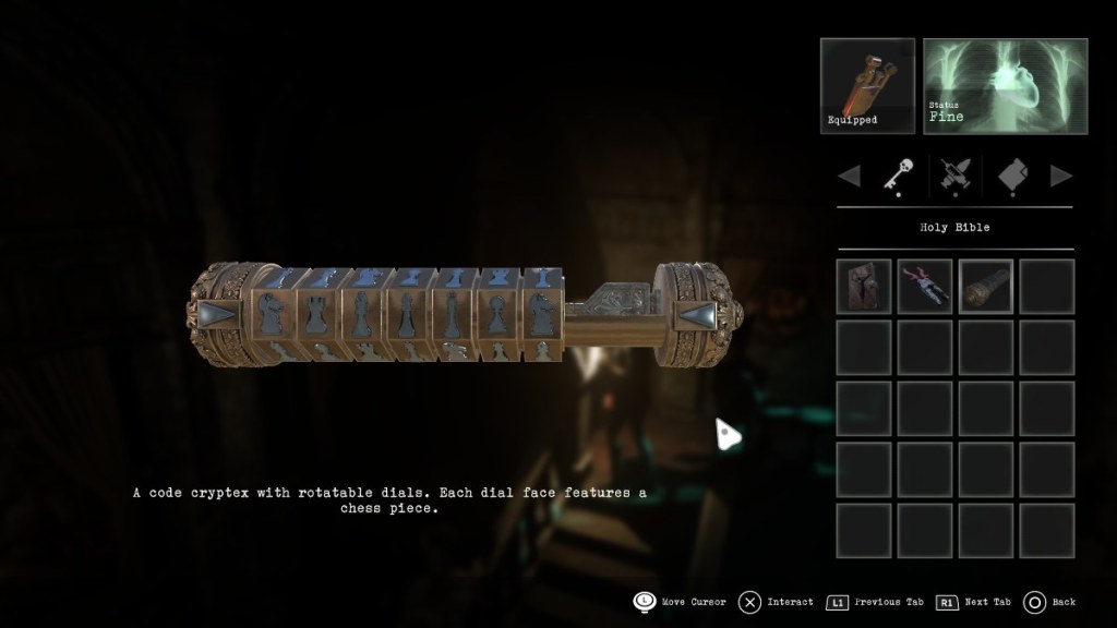 Solved Cryptex with Crown Key in opening