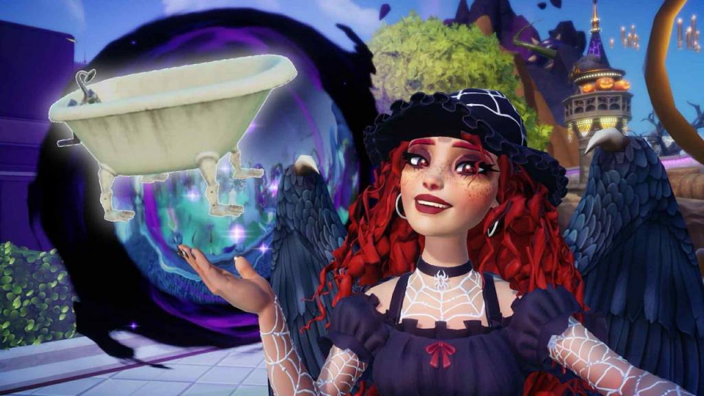 Clawed foot tub prize in disney dreamlight valley