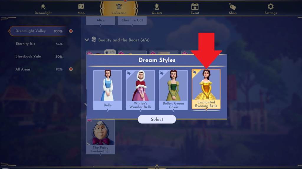 enchanted evening belle in DDV