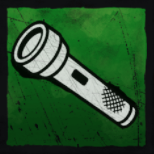 Flashlight item from Violence District Roblox experience.