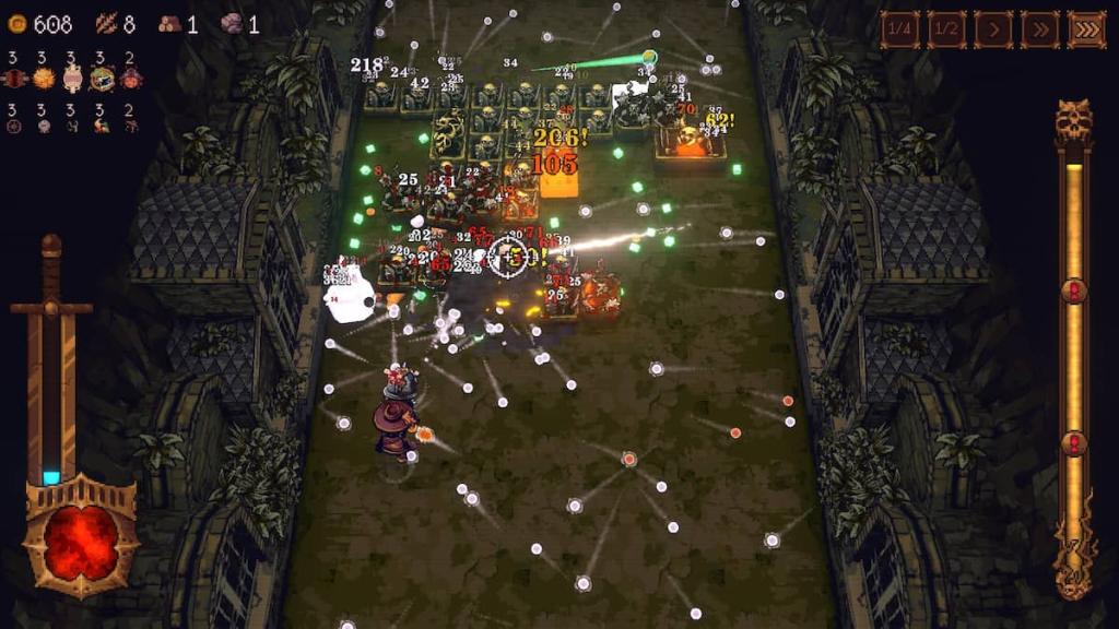 Ball x Pit double gameplay