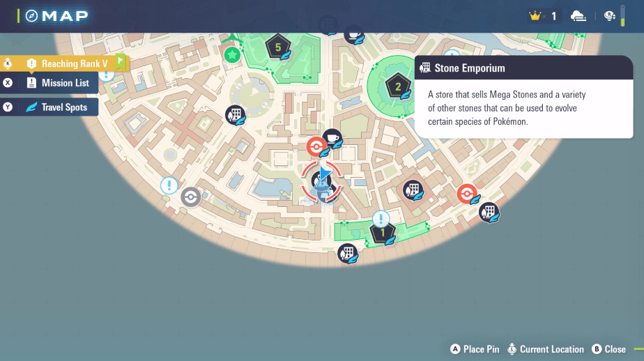 Stone Emporium Location in Legends ZA