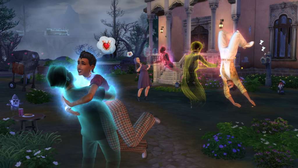 Ghosts interacting with sims in the sims 4