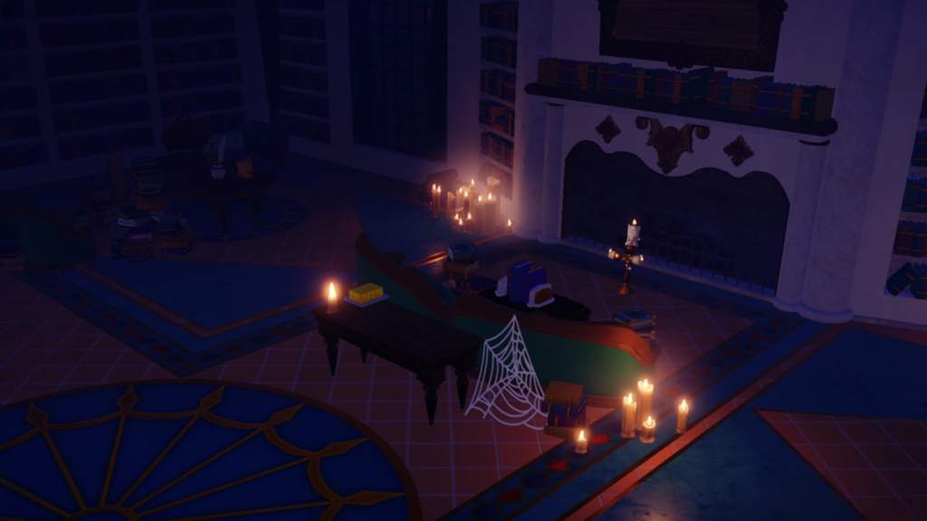 Lumiere in dark castle in DDV