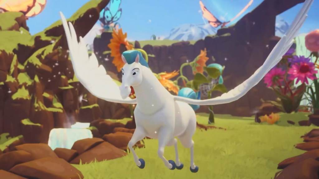 Pegasus flying in DDV