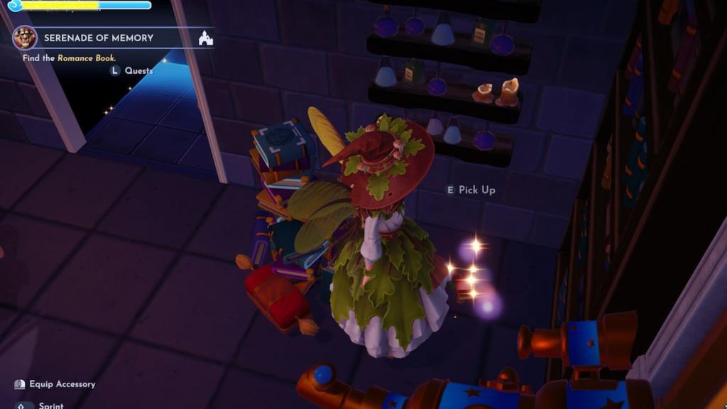 romantic book on ground in DDV