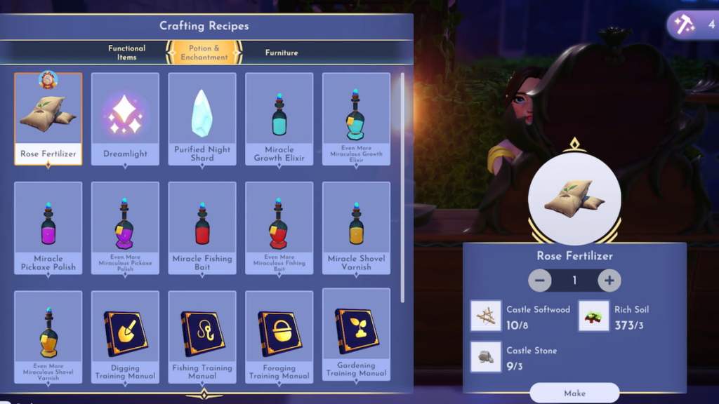 rose fertilizer in ddv