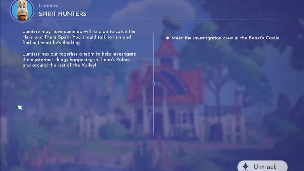 Spirit hunters quest in DDV