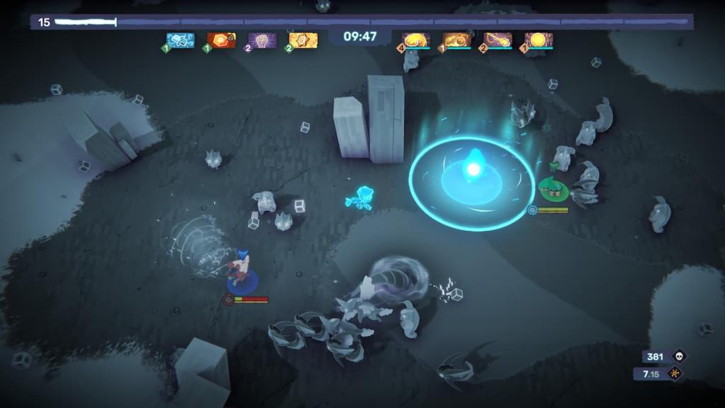 Combat in Temtem: Swarm.