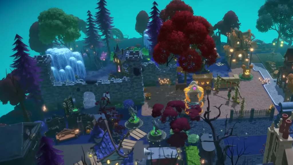 haunted floating festival island in DDV