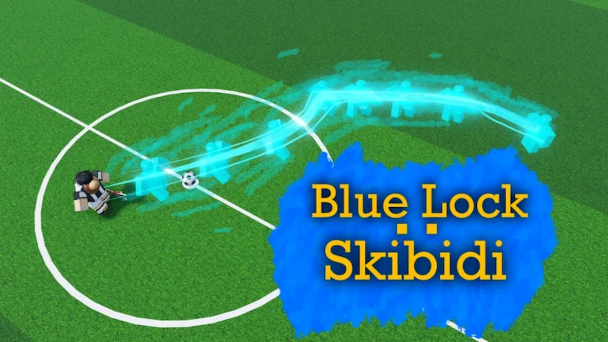 Blue Lock Skibidi promo art.