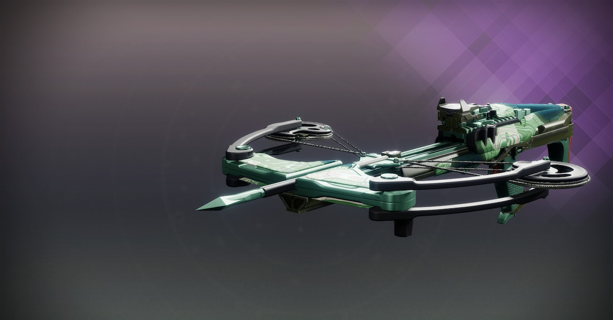 A Holofoil version of the Submersion crossbow, available from the Call to Arms event.