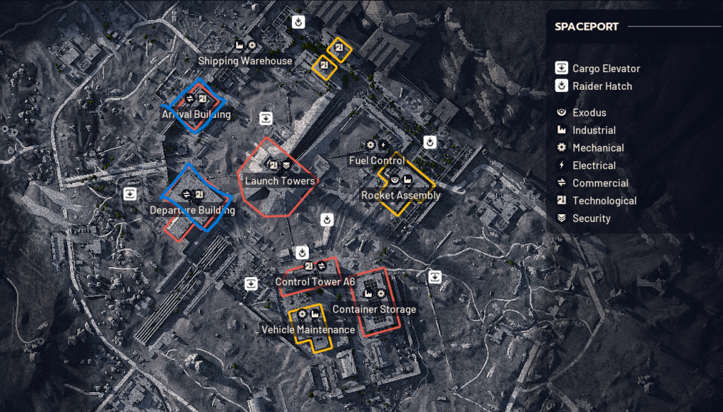 Departure and Arrival buildings in ARC Raiders