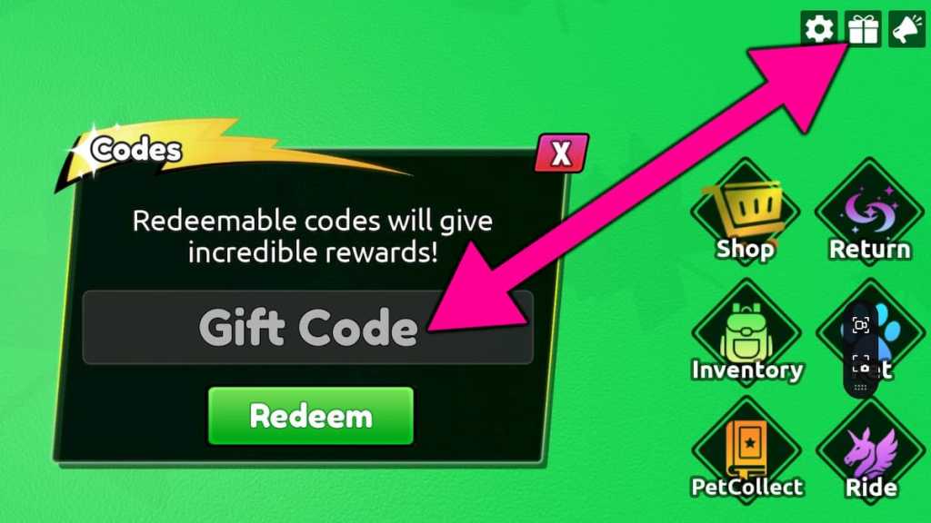 How to redeem Catch a Monster codes.