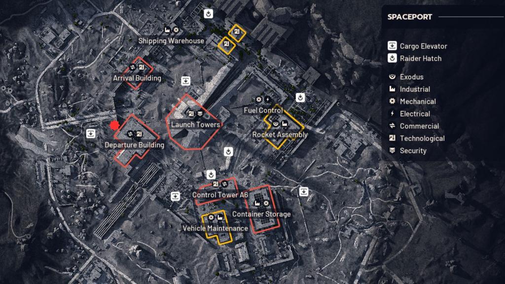 West entrance to Departure Building