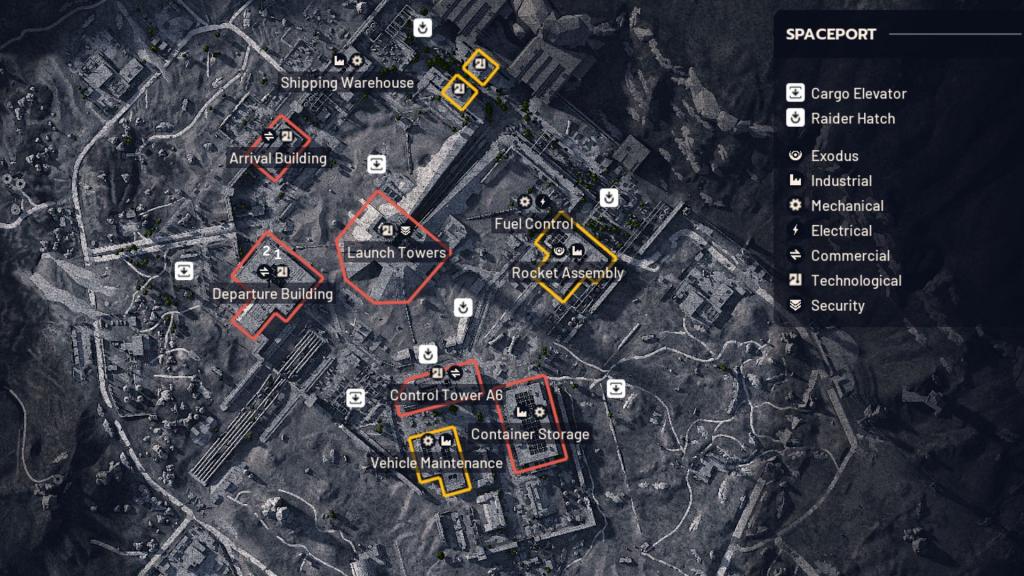 Possible locations of the Medical Records