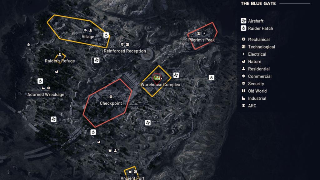 Industrial Batteries location on Spaceport