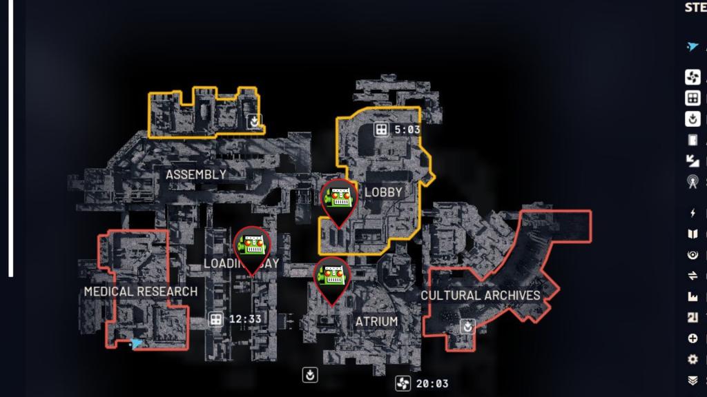 Androids locations in ARC Raiders