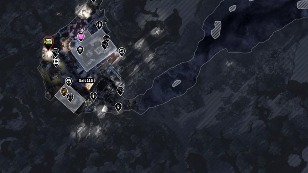 Exit 115 Mister Peeks Headphone location