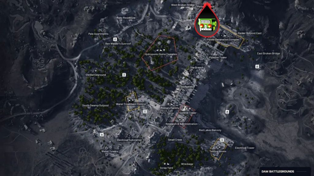 Pattern House location in ARC Raiders