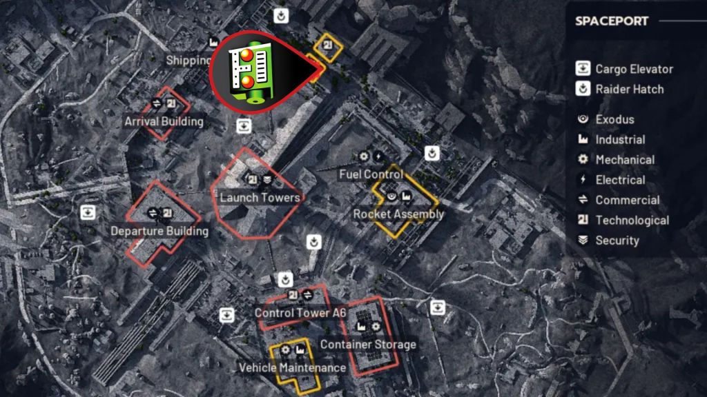 South Trench Tower location in ARC Raiders