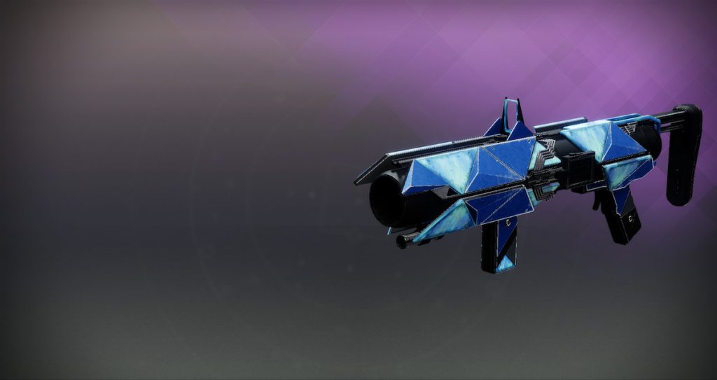 The Tier Five version of Romantic Death, with its usual glacier-like hue.