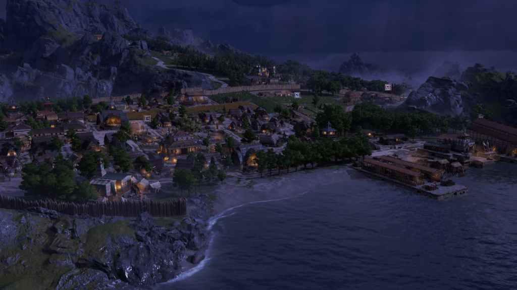 A Celtic town in Anno 117 Pax romana.