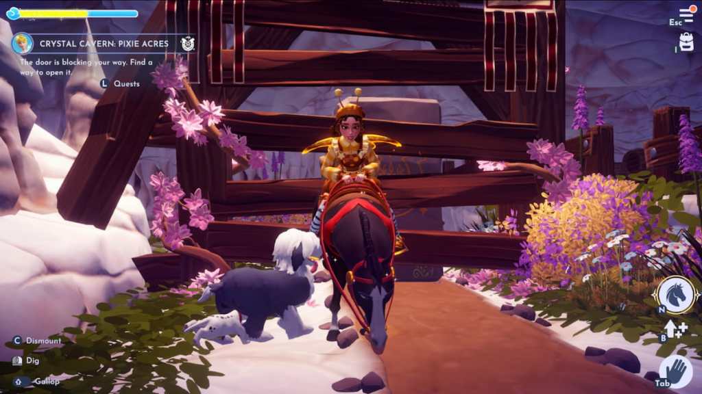 Breaking barrier with khan in disney dreamlight valley