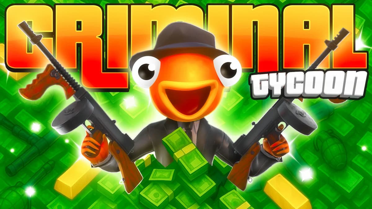 Criminal Tycoon Fortnite promo art