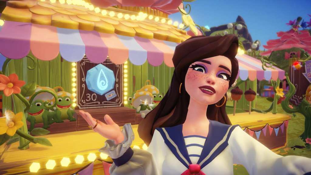 Crystal key prize in goofy's games in disney dreamlight vallley